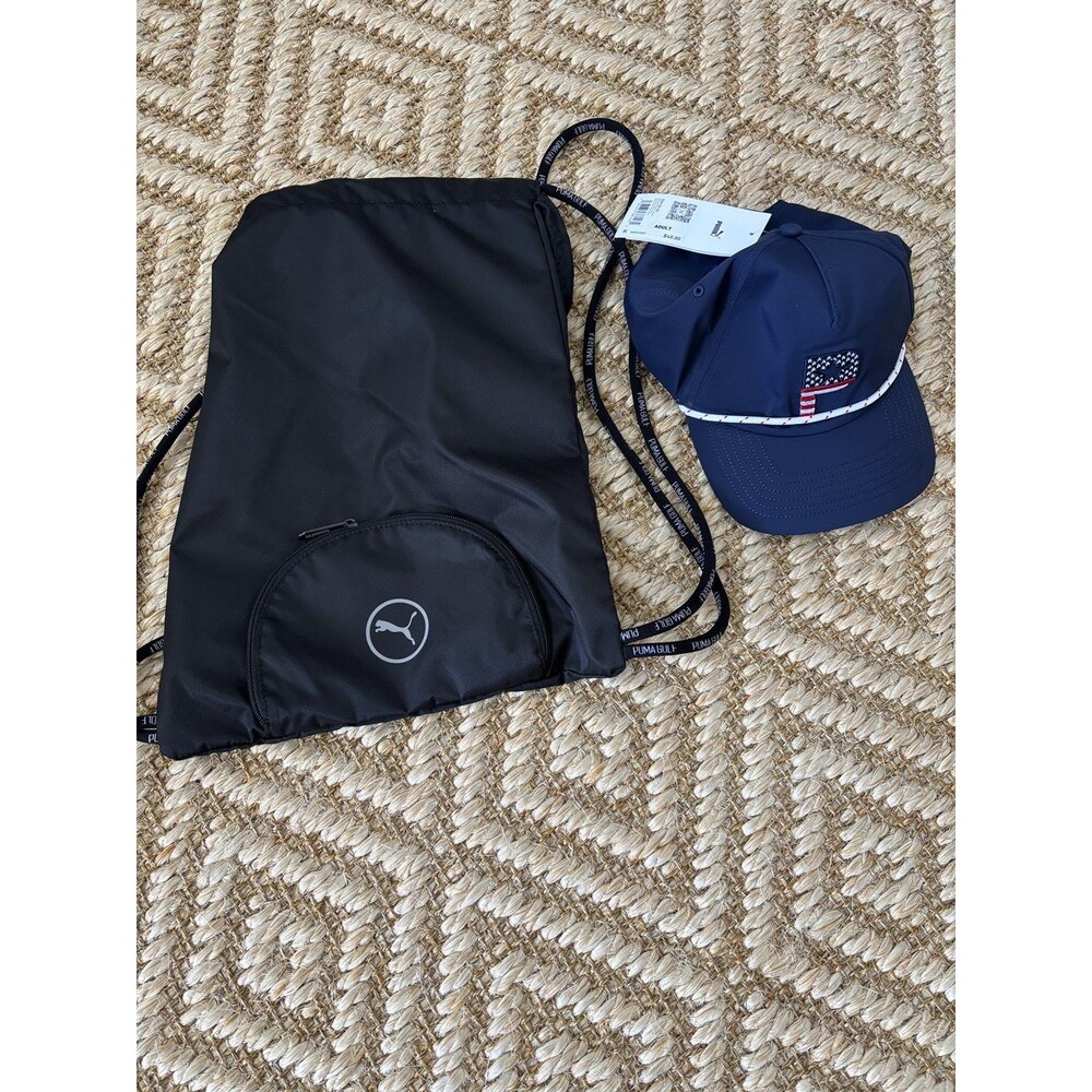 NWT Puma Men’s Golf Hat and Bag